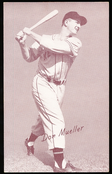 1947-66 Baseball Exhibit- Don Mueller