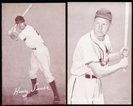 1947-66 Baseball Exhibits- 2 Diff
