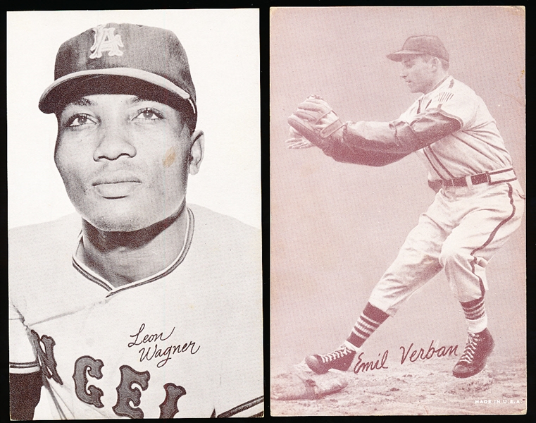 1947-66 Baseball Exhibits-2 Diff