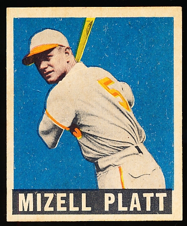 1948/49 Leaf Baseball- #159 Mizell Platt, St. Louis Browns