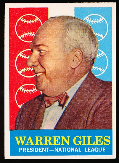 1959 Topps Bb- #200 Warren Giles