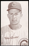 1963 Stat back Baseball Exhibits- Ron Santo, Cubs