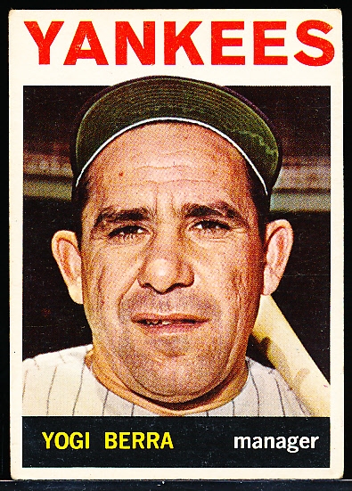 1964 Topps Baseball- #21 Yogi Berra, Yankees