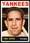 1964 Topps Baseball- #21 Yogi Berra, Yankees