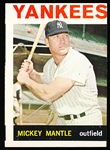1964 Topps Baseball- #50 Mickey Mantle, Yankees
