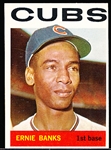 1964 Topps Baseball- #55 Ernie Banks, Cubs