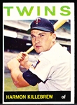 1964 Topps Baseball- #177 Harmon Killebrew, Twins