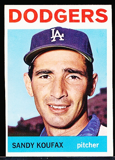 1964 Topps Baseball- #200 Sandy Koufax, Dodgers