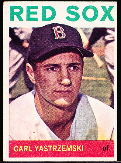 1964 Topps Baseball- #210 Carl Yastrzemski, Red Sox