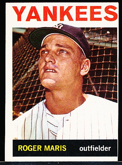 1964 Topps Baseball- #225 Roger Maris, Yankees