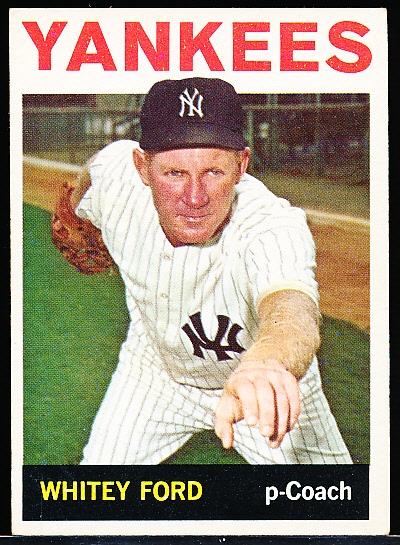 1964 Topps Baseball- #380 Whitey Ford, Yankees
