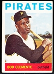 1964 Topps Baseball- #440 Bob Clemente, Pirates