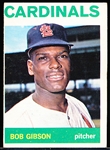 1964 Topps Baseball- #460 Bob Gibson, Cardinals