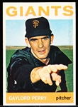 1964 Topps Baseball- #468 Gaylord Perry, Giants