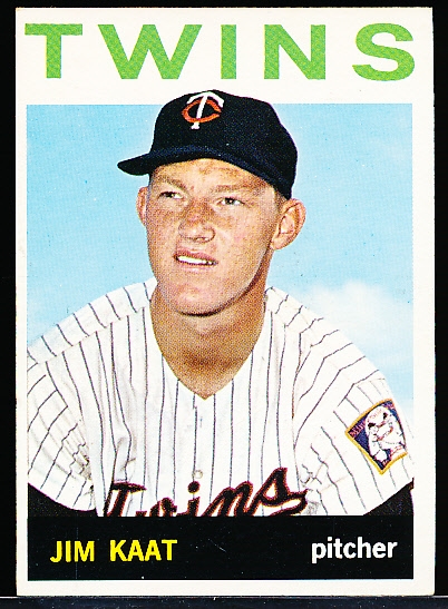 1964 Topps Baseball- #567 Jim Kaat, Twins- Hi#