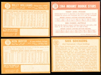 1964 Topps Baseball- 4 Cards