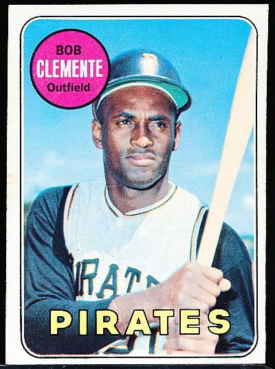 1969 Topps Baseball- #50 Bob Clemente, Pirates
