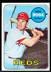 1969 Topps Baseball- #120 Pete Rose, Reds