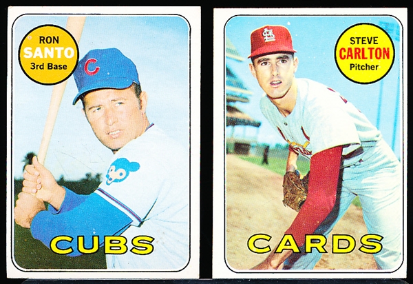 1969 Topps Baseball- 2 Stars