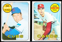 1969 Topps Baseball- 2 Stars