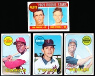 1969 Topps Baseball- 4 Diff
