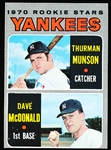 1970 Topps Baseball- #189 Thurman Munson RC