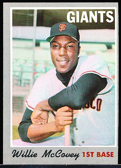 1970 Topps Baseball- #250 Willie McCovey, Giants