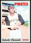 1970 Topps Baseball- #350 Roberto Clemente, Pirates