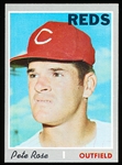 1970 Topps Baseball- #580 Pete Rose, Reds
