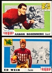 1955 Topps All American Football- 2 Cards