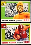 1955 Topps All American Football- 2 Cards