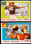 1955 Topps All American Football- 2 Diff