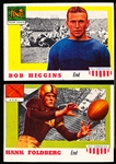 1955 Topps All American Football- 2 Diff
