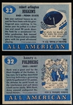 1955 Topps All American Football- 2 Diff