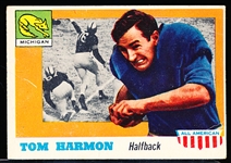 1955 Topps All American Football- #35 Tom Harmon, Michigan-SP RC