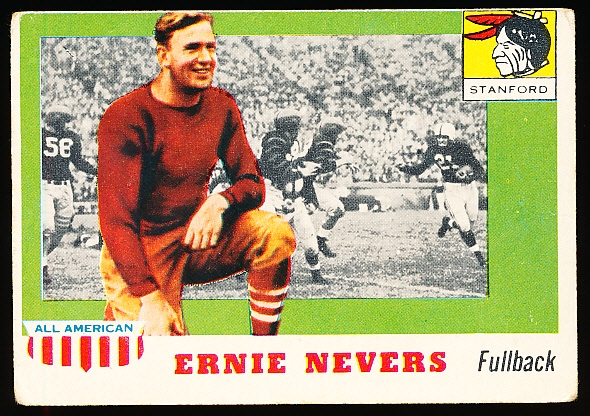 1955 Topps All American Football- #56 Ernie Nevers RC, Stanford