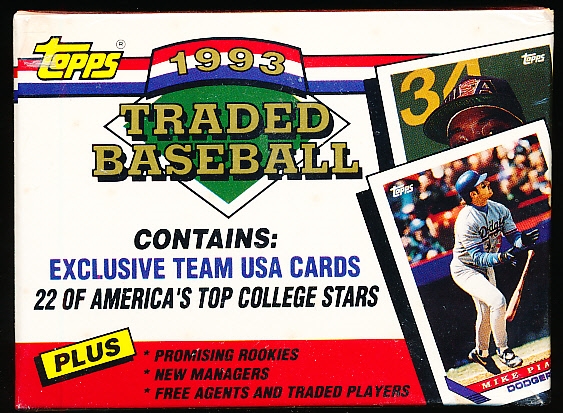 1993 Topps Traded Baseball Factory Sealed Set of 132
