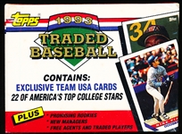 1993 Topps Traded Baseball Factory Sealed Set of 132