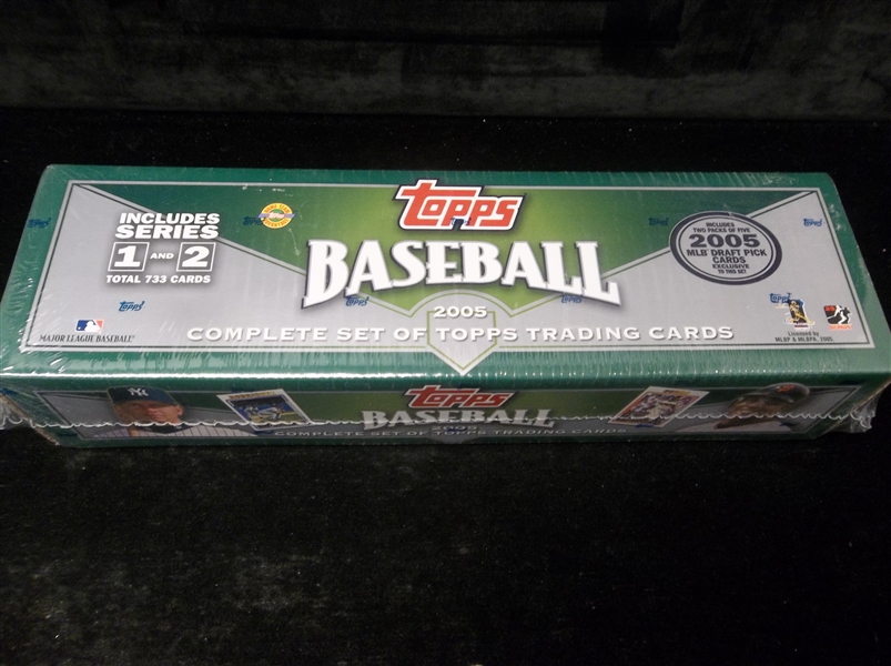2005 Topps Baseball Factory Sealed Home Team Advantage Factory Sealed Set of 742