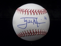 Autographed Tyler Naquin Official MLB Baseball