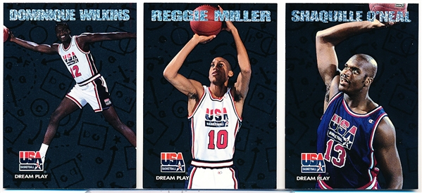 1994 Skybox Team USA Bskbl. “Dream Play”- 1 Regular Issue Complete Set of 13 Cards