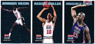 1994 Skybox Team USA Bskbl. “Dream Play”- 1 Regular Issue Complete Set of 13 Cards