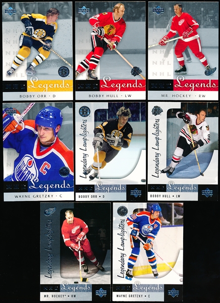 2001-02 Upper Deck Legends Hockey Complete Set of 100