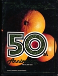 Jan. 2, 1984 Orange Bowl NCAA Ftbl. Program- Miami (FL) vs. Nebraska