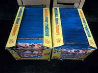 1981 Topps Baseball Stickers- Two Unopened Boxes