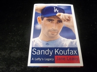 Autographed 2002 Sandy Koufax: A Lefty’s Legacy by Jane Leavy- Signed by Author