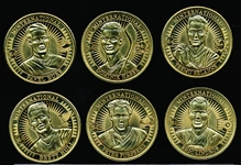 1997-98 Pinnacle Mint Hockey- Minternational Coin Set of 6