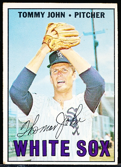 Lot Detail - 1967 Topps Bb- #609 Tommy John, White Sox- Hi#