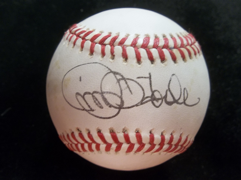 Jim O’Toole Autographed N.L. (Wm White Pres.) Baseball