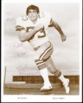 Autographed Bob Breunig Dallas Cowboys NFL B/W 8” x 10” Photo